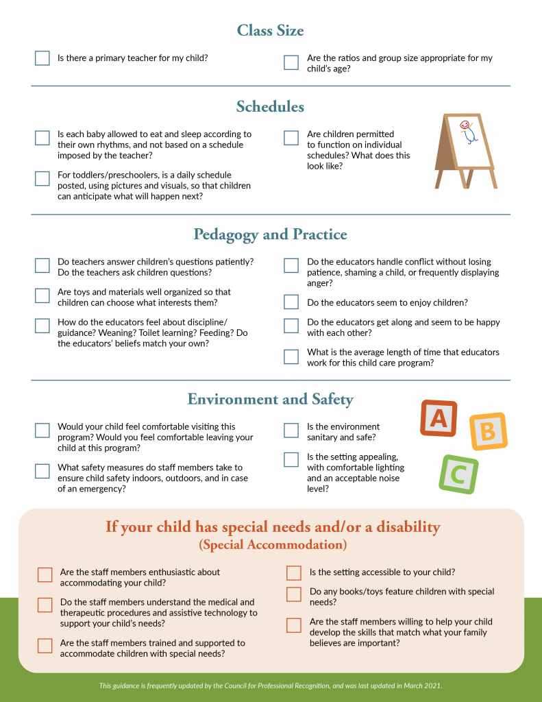 35 Essential Questions to Ask When Choosing an ECE Program for Your ...